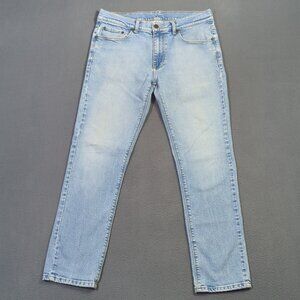 Mott & Bow Jeans Men's 33x30 Fits 32x29 Blue Slim Benson Denim